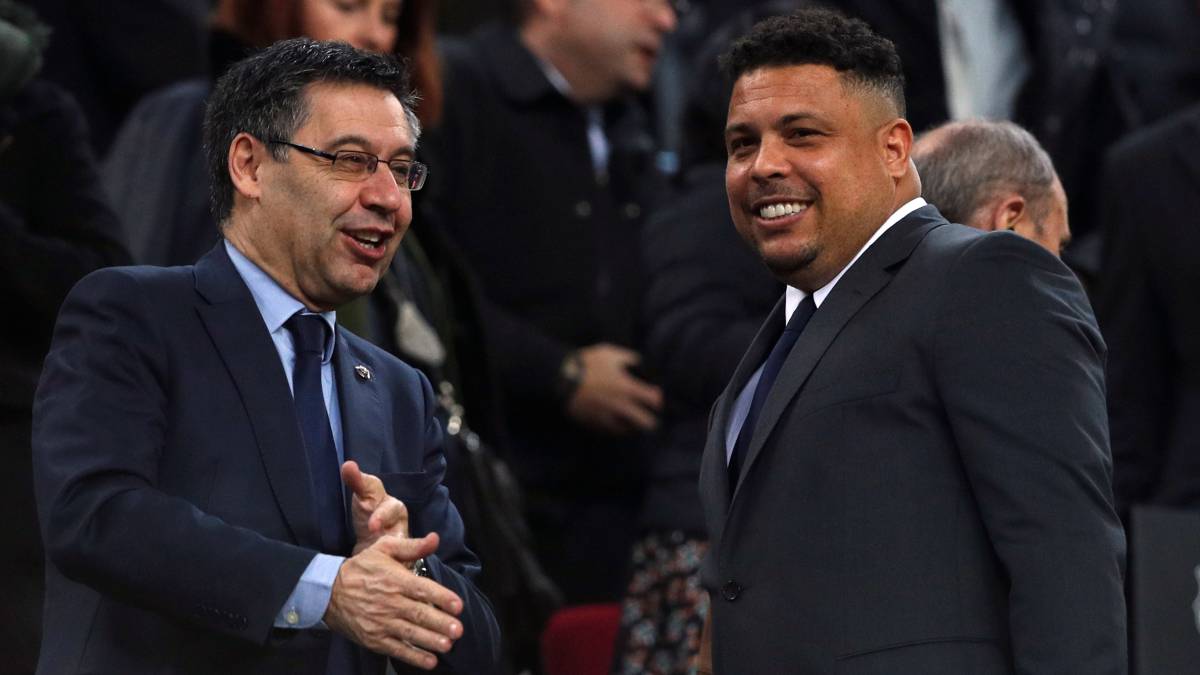 Bartomeu y Ronaldo