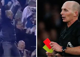 Pillan a un árbitro de Premier como loco animando a su equipo de Tercera
