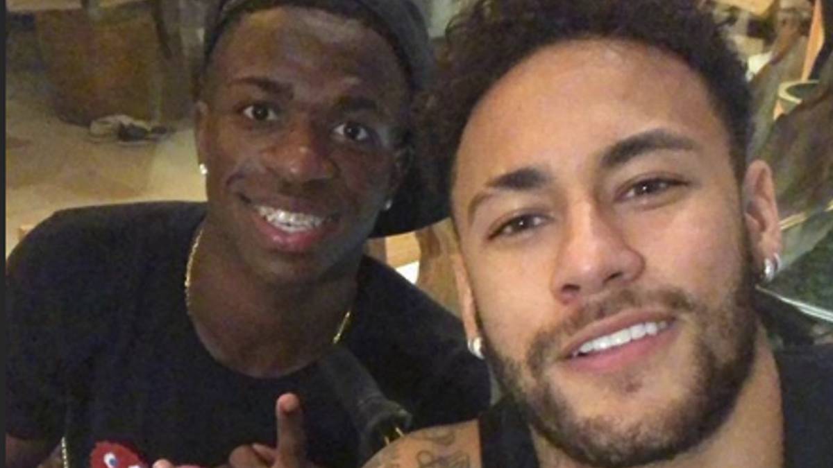 Neymar y su pique con Vinicius: le reta a imitar su último regate