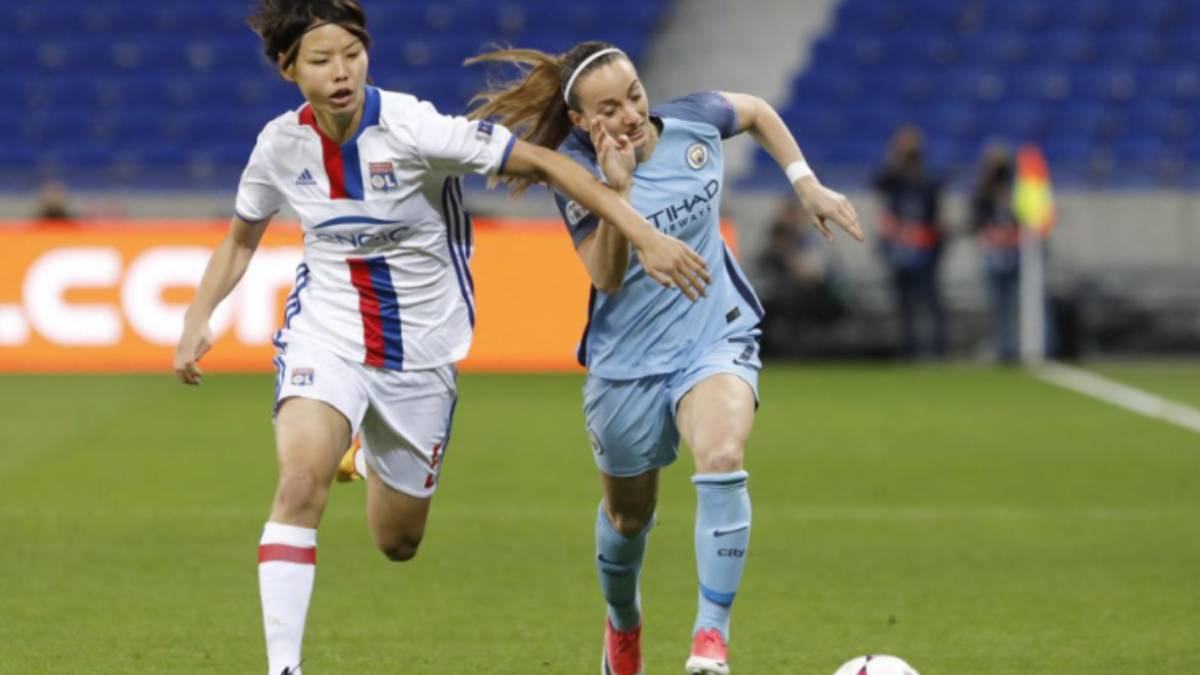 Saki Kumagai, jugadora del Olympique de Lyon.