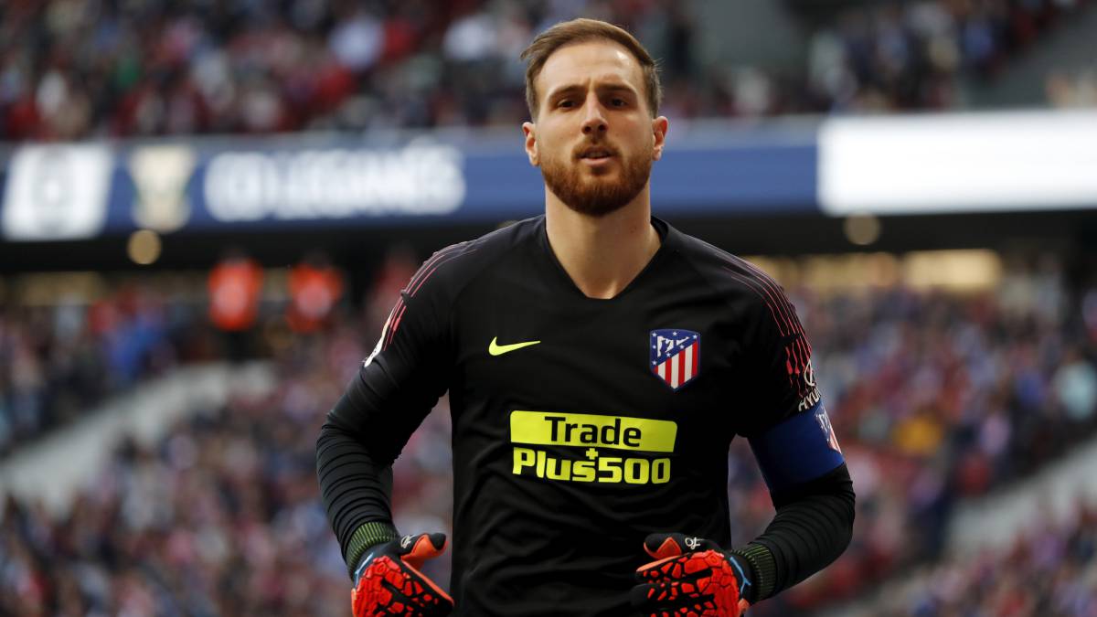 Oblak: "Mi temporada ha estado bien, he tenido continuidad"