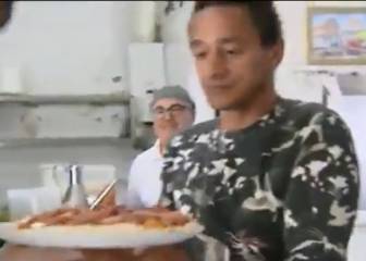 La nueva vida de Darío Silva: camarero en una pizzería
