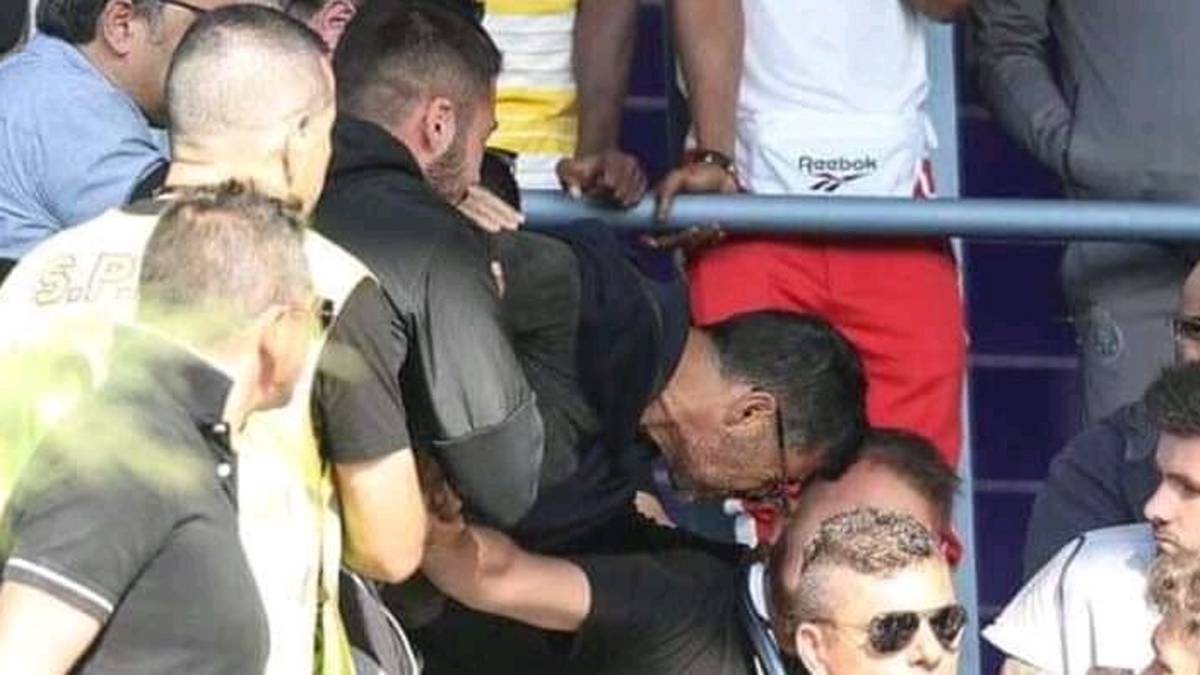 Sérgio Conceiçao se encara con el aficionado del Oporto que insultó a su hijo