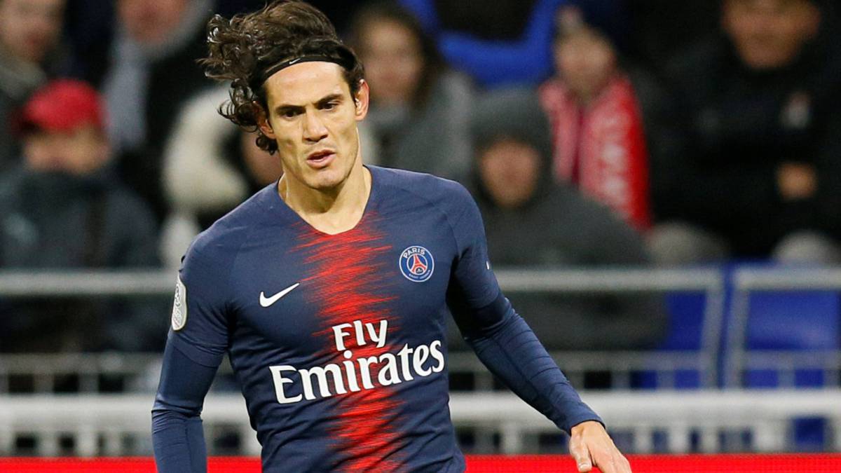Edinson Cavani, jugador del PSG