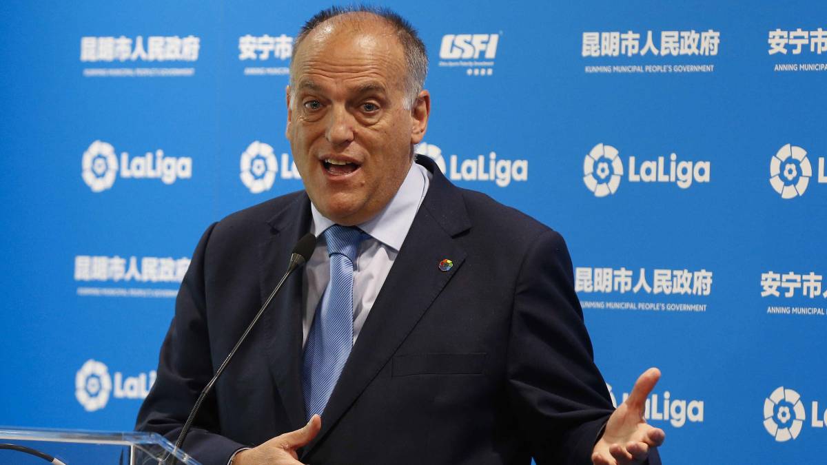 Tebas: "La nueva Champions es la muerte de las competiciones nacionales"