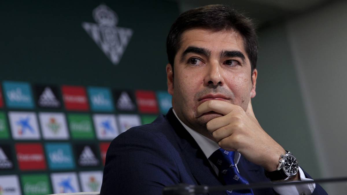 Ángel Haro, presidente del Real Betis.