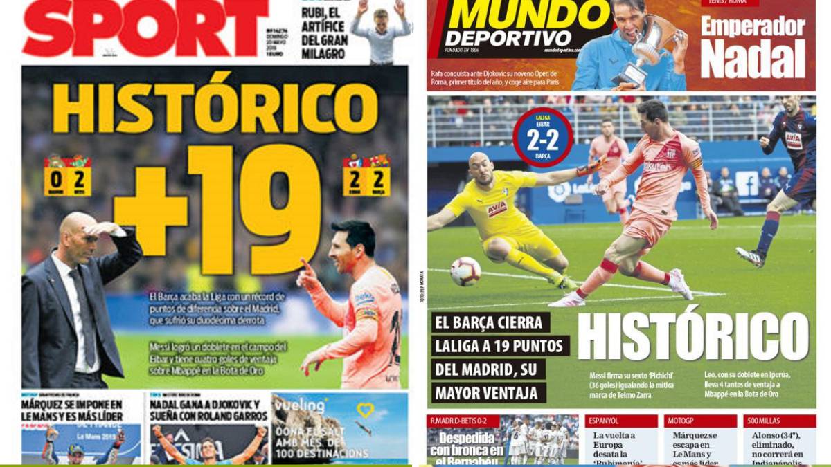Una diferencia histórica entre el Barça y el Madrid
