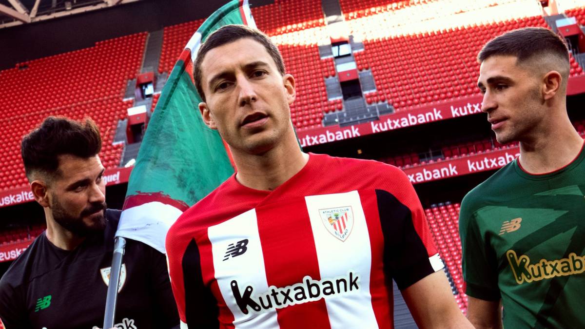 El Athletic muda sus camisetas