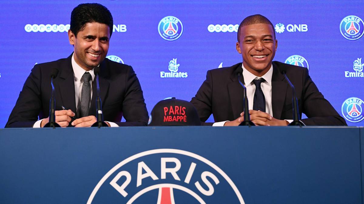 Al Khelaifi y Mbappé