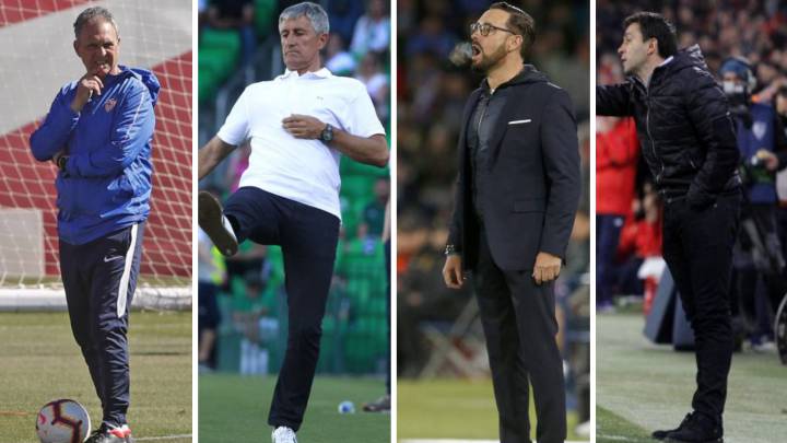 Así están los banquillos de Primera División: Betis, Sevilla...