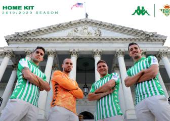 El Betis presenta sus nuevas camisetas en Washington DC