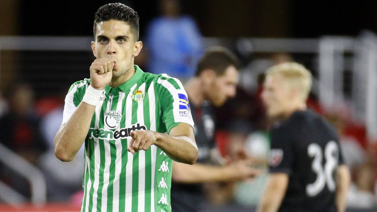 Manita del Betis en Washington