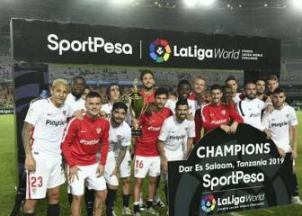 El Sevilla gana en Tanzania con una remontada en el descuento