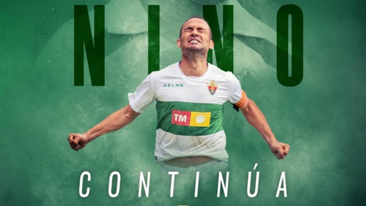 Oficial: Nino renueva una temporada más con el Elche