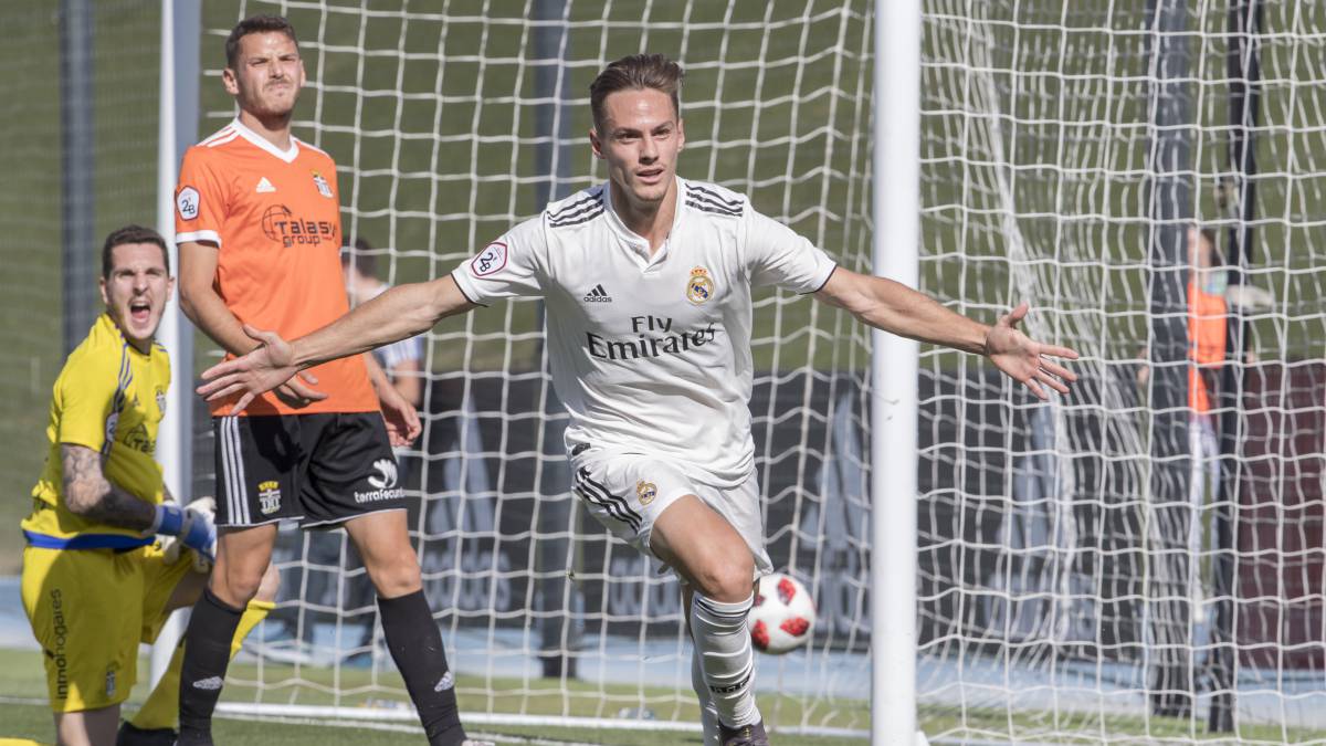 Dani Gómez hizo el 1-0 del Castilla.