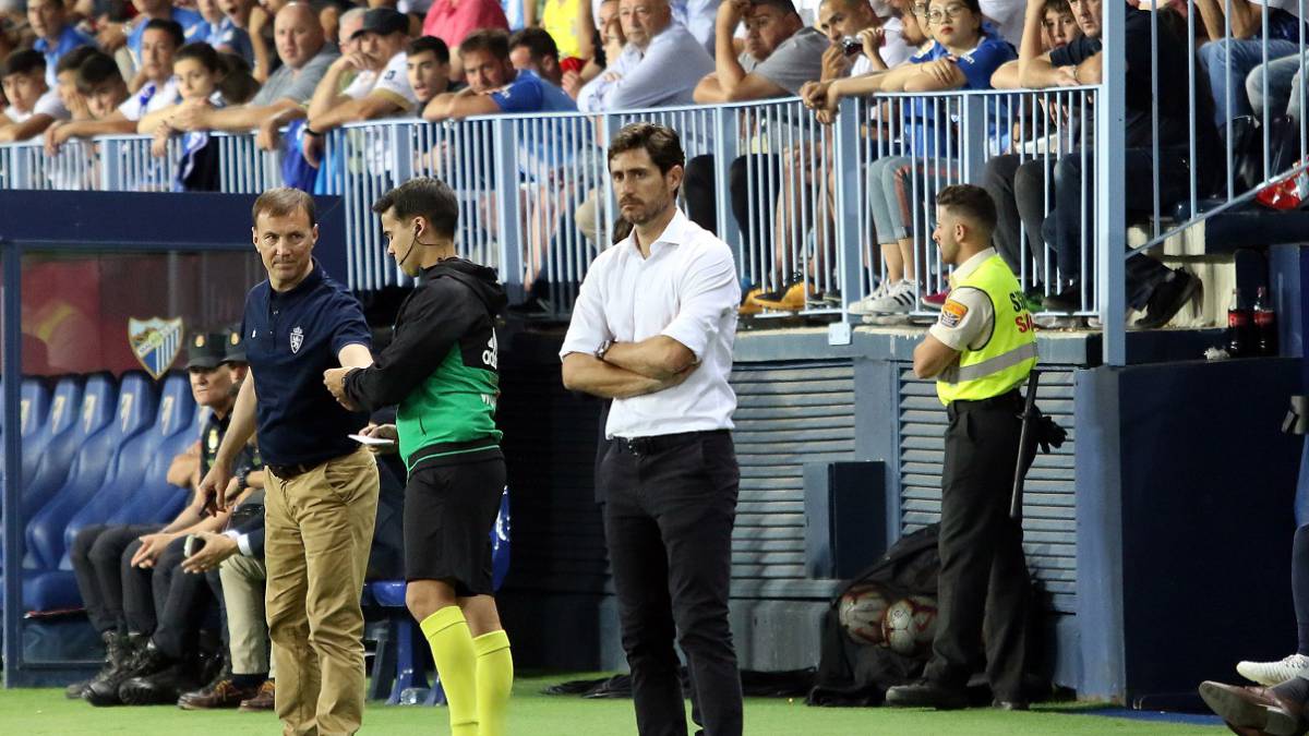 El Málaga de Víctor marca el doble de goles que el de Muñiz