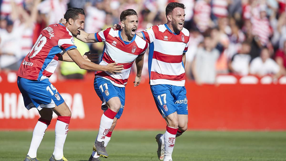 Rodri celebra un gol