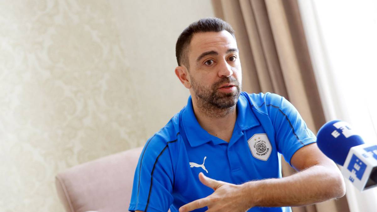 Xavi Hernández, entrenador del Al Sadd