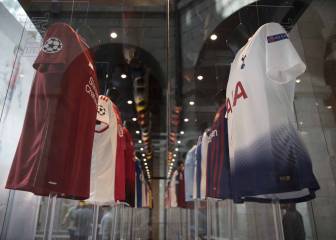 La mejor exposición de camisetas de la Champions ya está en Madrid: verdaderas reliquias