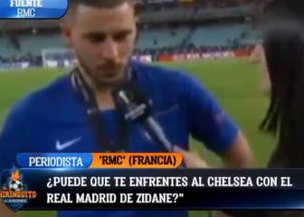 Eden Hazard ya se ve jugando la Champions con el Madrid