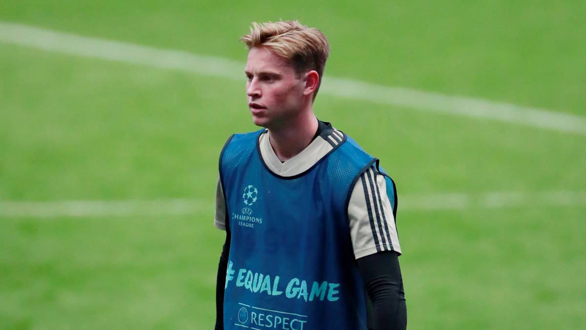 De Jong: "I still haven't spoke with Valverde"