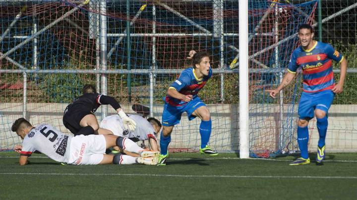 El Llagostera-Nástic del playoff a Segunda de 2014.