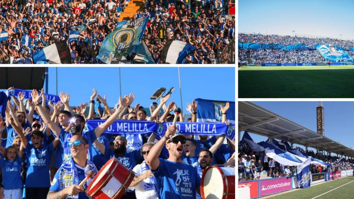 Los estadios de Segunda División B presentaron grandes entradas en los partidos de vuelta del Playoff.