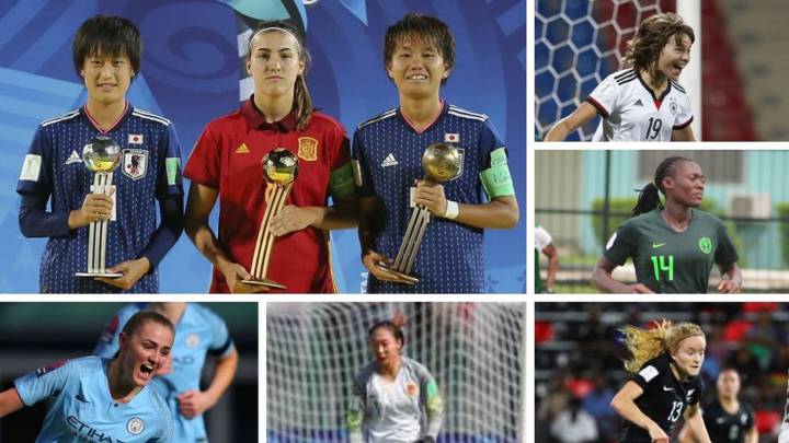 Algunas de las Sub-20 que estarán en el Mundial.