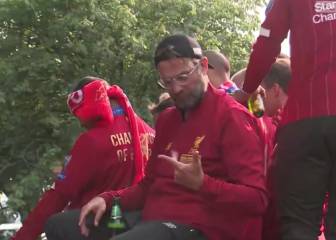 El gesto de Klopp en el autobús durante la celebración por el que le idolatran todavía más