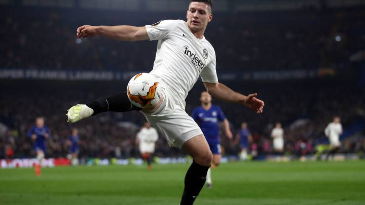 Jovic se despide de la afición del Eintracht a través de Instagram