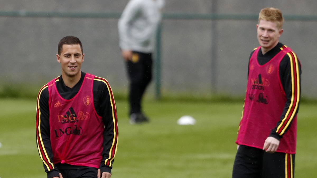 Hazard y De Bruyne.