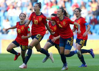 España-Sudáfrica en imágenes