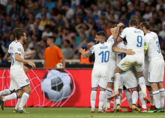 Italia liquida a Grecia a domicilio y vuelve a ilusionarse