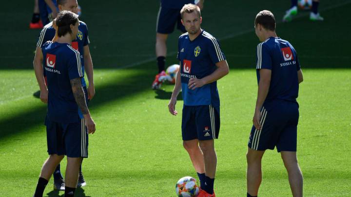 Larsson es el único jugador de Suecia que no juega en la liga sueca.