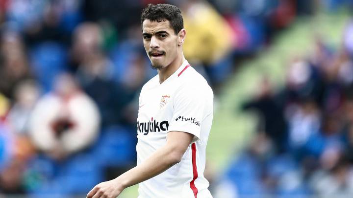 Ben Yedder durante el Getafe-Sevilla de esta temporada.