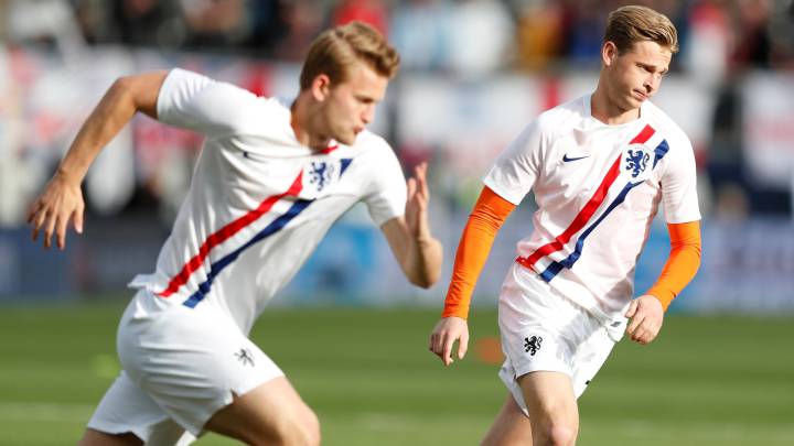 De Jong: "El futuro depende de De Ligt, él debe decidir"