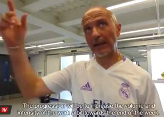 Pintus y su método físico para las 3 Champions del Madrid