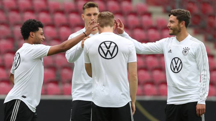 Entrenamiento de Alemania.