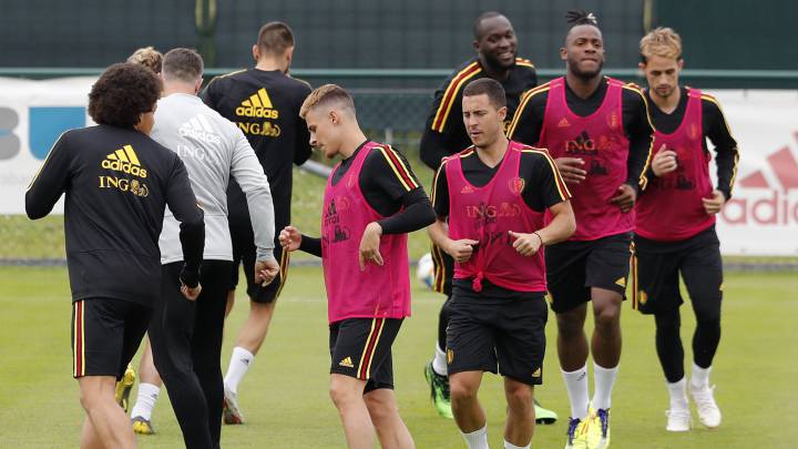 Entrenamiento de Bélgica