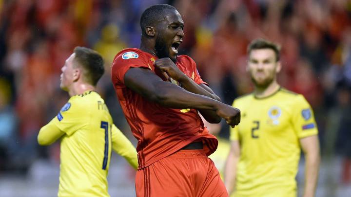 Bélgica-Escocia, en directo: clasificación Eurocopa 2020