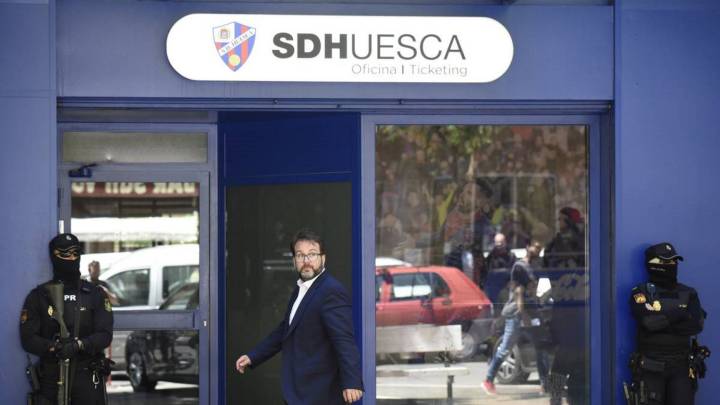 El Huesca tendrá que esperar a su desvinculación de la 'Operación Oikos'