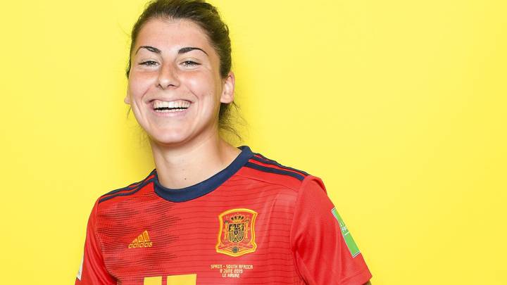 Lucía García, jugadora de España.