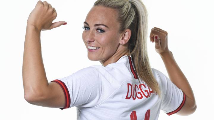 Toni Duggan, jugadora de Inglaterra y del Barcelona.
