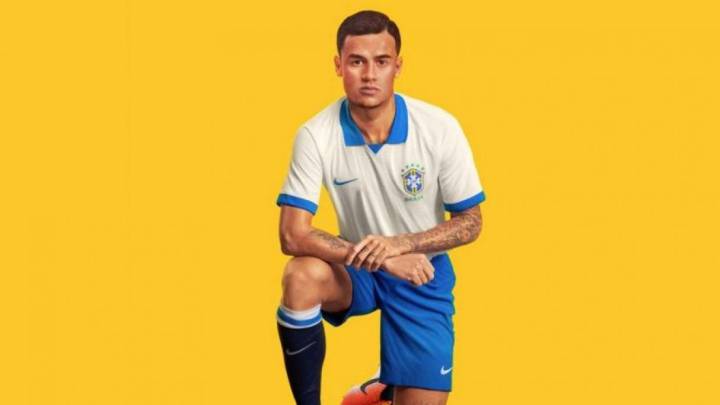 Brasil estrena indumentaria en la Copa América. La selección de Tite jugará de blanco, mismo color con el que salió campeón del torneo en 1919.