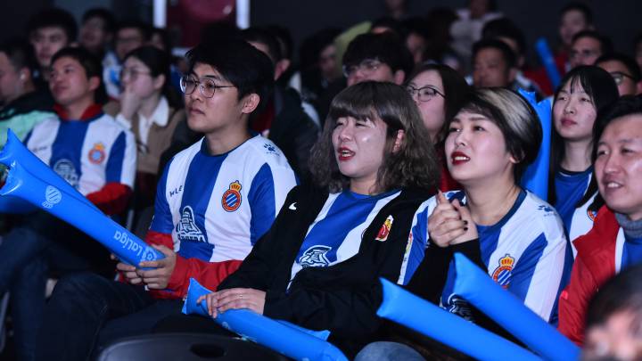 El 89% de los aficionados chinos simpatizan con el Espanyol