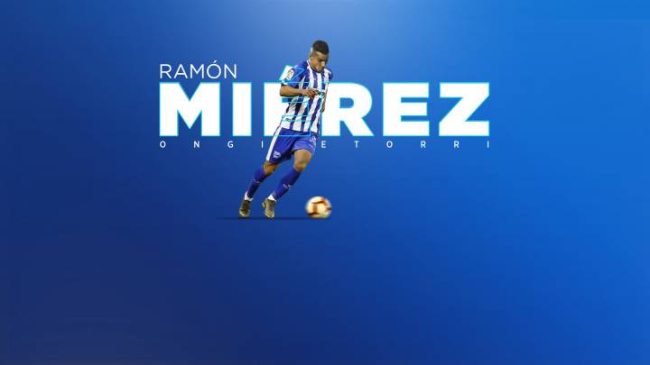 Ramón Miérez, el nuevo fichaje del deportivo Alavés.