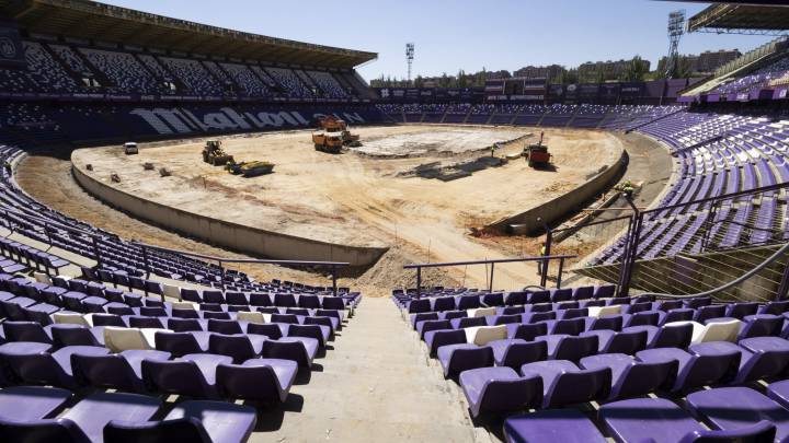 El club invertirá dos millones en eliminar el foso de Zorrilla