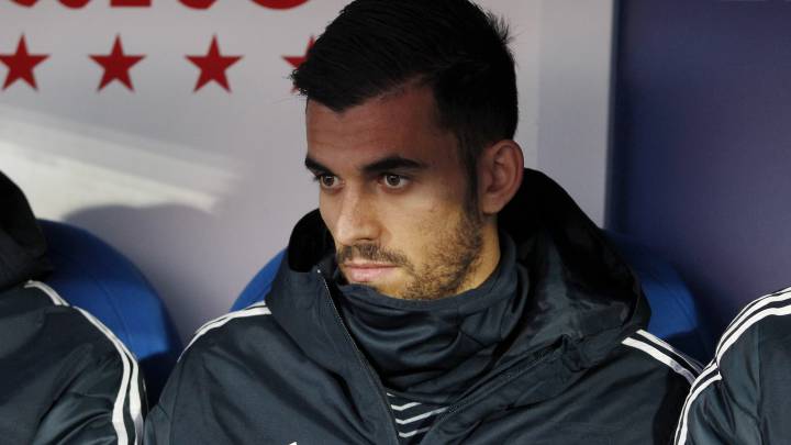 15/04/19 PARTIDO PRIMERA DIVISION LEGANES REAL MADRID CEBALLOS BANQUILLO