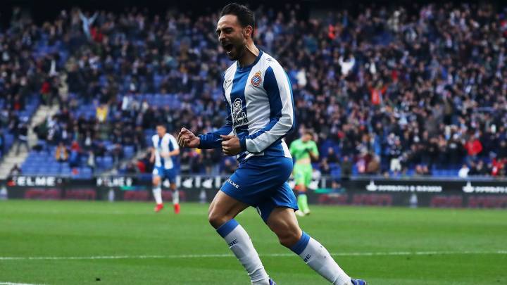 Sergio García celebra un gol