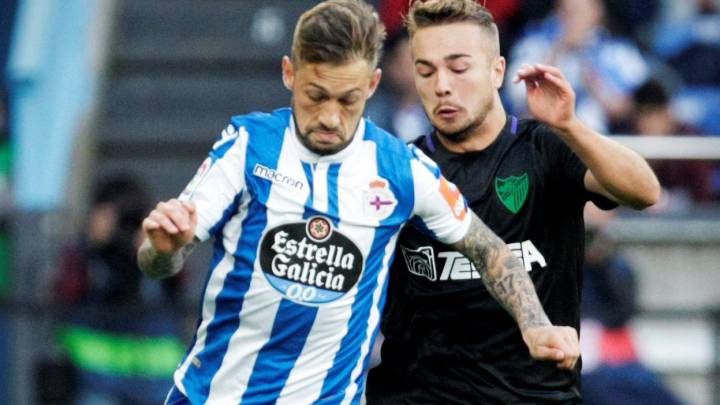Málaga - Deportivo: horario, TV y dónde ver online hoy